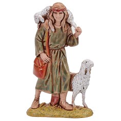 Good shepherd with sheep 6.5 cm cost. 