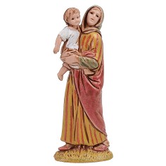 Woman with baby in her arms 6.5 cm cost. Landi historians