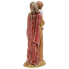 Mujer con niño en brazos cm 6,5 cost.  2