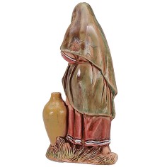 Adoring woman with amphora 6.5 cm cost.  2