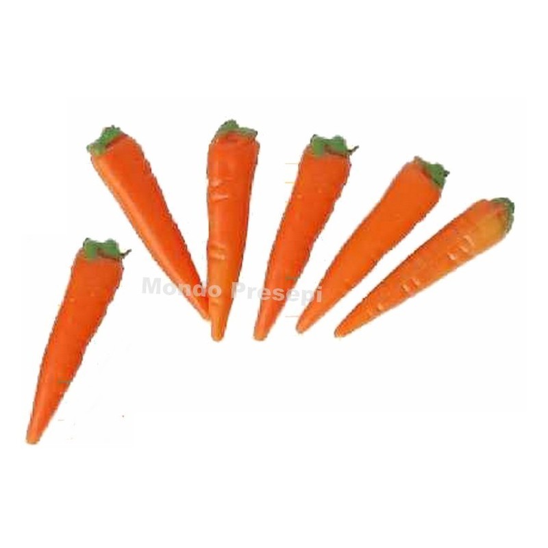 Set 6 carote cm 2 Mondo Presepi