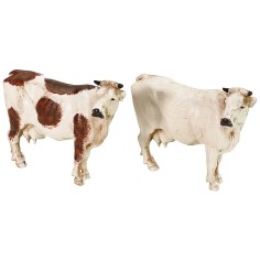 Set 2 mucche serie 10 cm Landi Moranduzzo Mondo Presepi 2