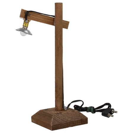 Lampione da strada in legno cm 4,5x4,5x13 h