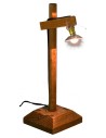 Lampione da strada in legno cm 4,5x4,5x13 h
