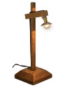 Lampione da strada in legno cm 4,5x4,5x13 h