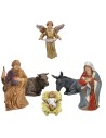 Natividad 6 piezas cm 8 Landi Moranduzzo Mundo Belenes
