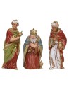 Tres Reyes Magos cm 8 Landi Moranduzzo Mundo Pesebres