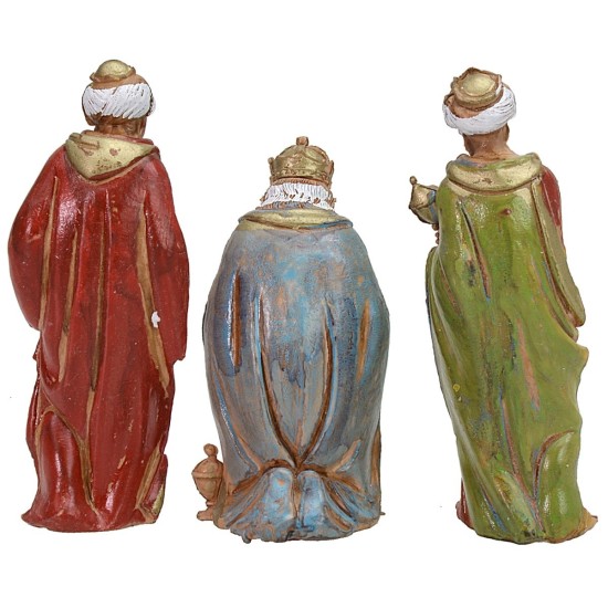 Tre Re Magi cm 8 Landi Moranduzzo Mondo Presepi