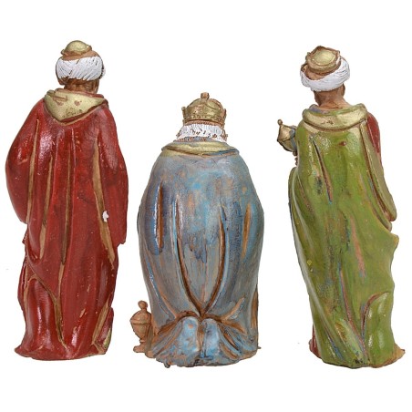 Tre Re Magi cm 8 Landi Moranduzzo Mondo Presepi
