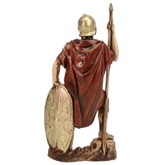 Soldier with shield and spear 8 cm Landi Moranduzzo 2