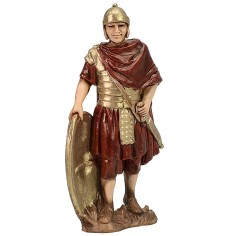 Soldier with Landi shield 8 cm