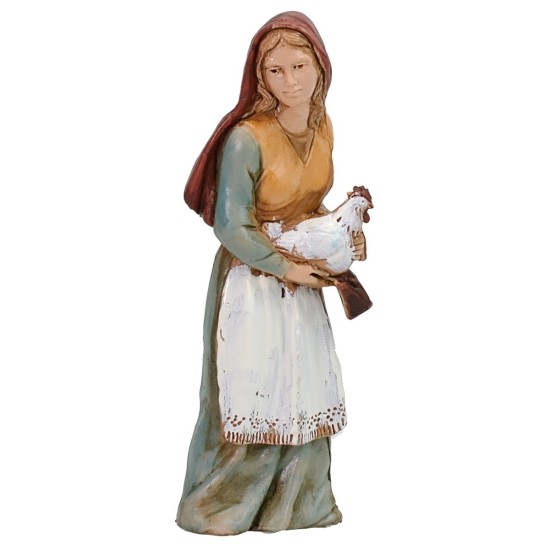 Conjunto de 6 figuras para pesebre de 8 cm Landi Moranduzzo