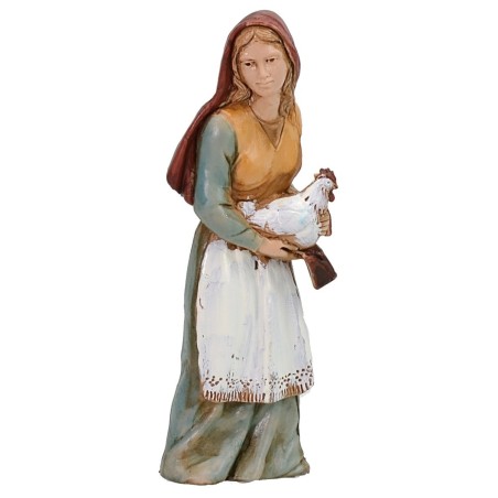 Conjunto de 6 estatuas para belén de 8 cm Landi Moranduzzo Mondo Presepi