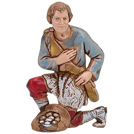 Conjunto de 6 figuras para pesebre de 8 cm Landi Moranduzzo