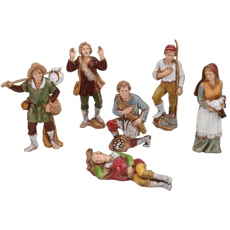 Sep 6 statues for presepe 8 cm Landi Moranduzzo