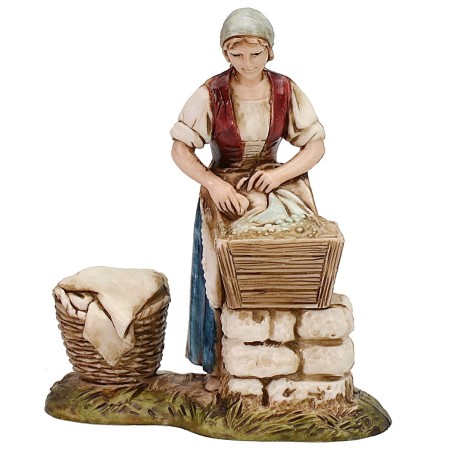 Lavandaia serie cm 8 Landi Mondo Presepi