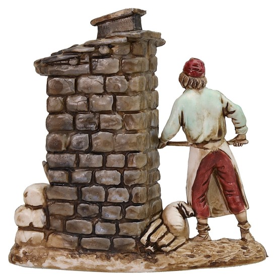 Baker scene in the oven cm 8 Landi