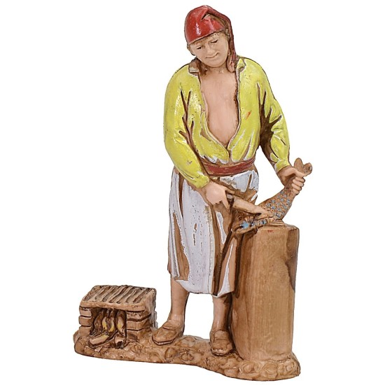 Conjunto de 3 figuras Napolitanas de 8 cm Landi Moranduzzo