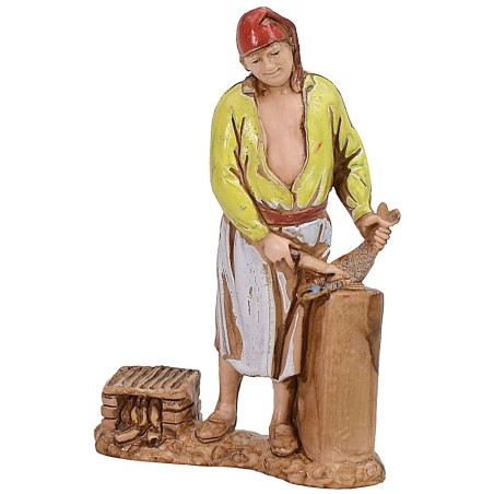 Conjunto de 3 figuras Napolitanas de 8 cm Landi Moranduzzo