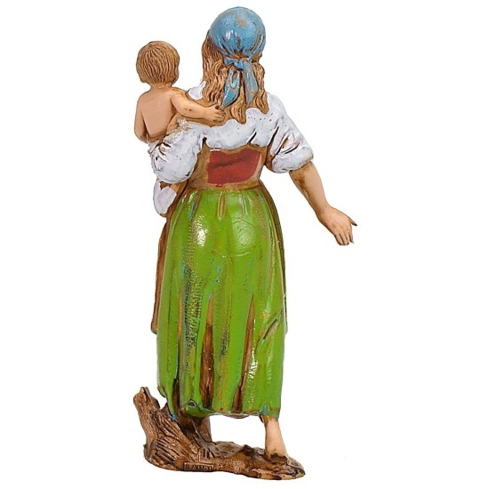 Mother with child in her arms 8 cm Landi