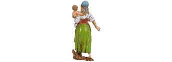 Mother with child in her arms 8 cm Landi