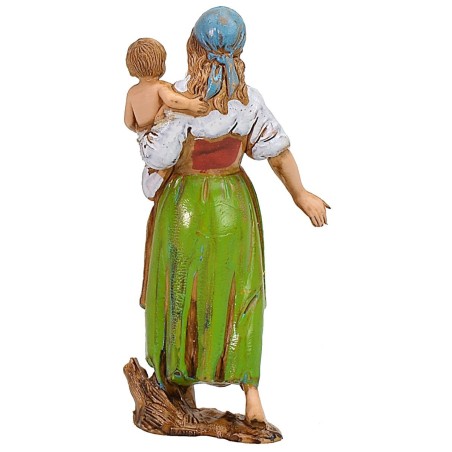 Mother with child in her arms 8 cm Landi