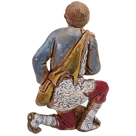 Adorante inginocchiato serie 8 cm Landi Mondo Presepi