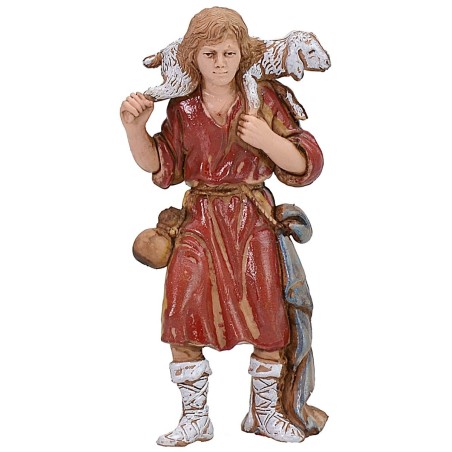 Set 6 statue per presepe 8 cm Landi Moranduzzo personaggi Mondo