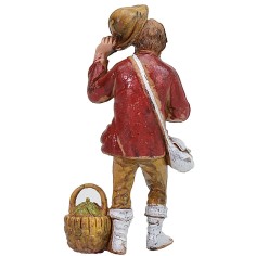 Pastore con cesto cm 8 Landi Mondo Presepi 2