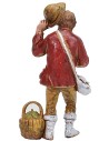 Pastor con cesta cm 8 Landi Mondo Presepi