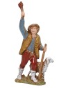 Set 8 statue per presepe 8 cm Landi Moranduzzo personaggi Mondo