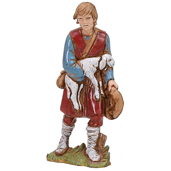 Set 8 statue per presepe 8 cm Landi Moranduzzo personaggi Mondo