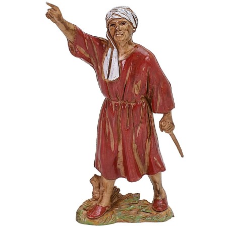 Conjunto de 8 estatuas para belén de 8 cm Landi Moranduzzo personajes Mundo