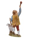 Pastore con pecora serie cm 8 Landi Mondo Presepi