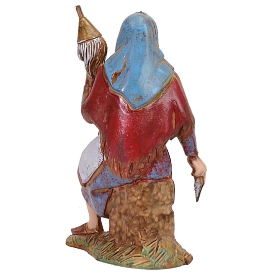 Donna che fila serie 8 cm Landi