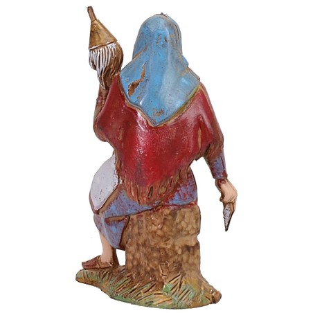 Donna che fila serie 8 cm Landi Mondo Presepi