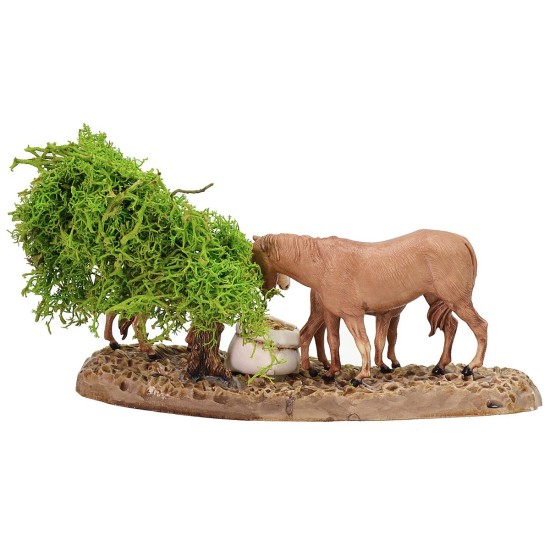 Grupo de caballos serie 8 cm Landi Moranduzzo Mundo