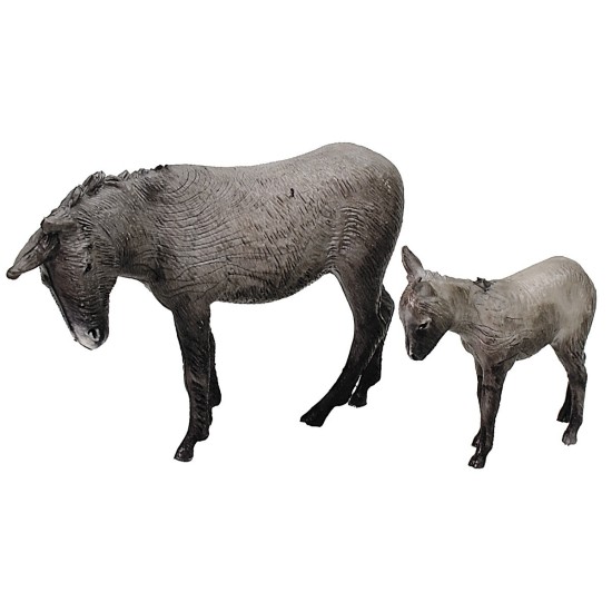 Juego de burro y burrito Landi Mondo Presepi