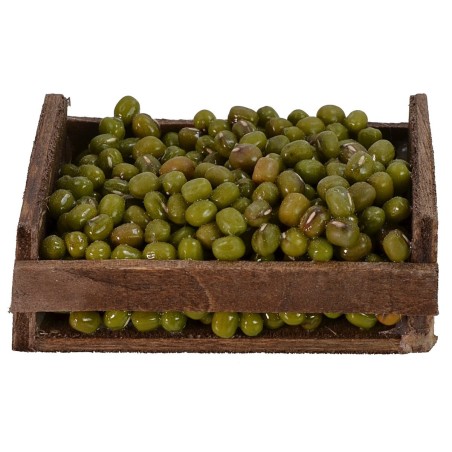 Cassetta in legno con olive cm 6x4,5x3,5 h