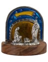 Nativity with starry sky in metal cm 3,7x2,6x3,7 h