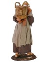 Oriental con cesta a la espalda 30 cm Mundo Pesebres