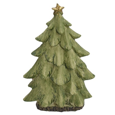 Natività con albero in resina cm 6,1x3,6x9,2 h resina, albero