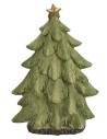 Natività con albero in resina cm 6,1x3,6x9,2 h
