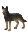 Perro lobo cm 6,5x5,1 h para estatuas de 8-10 cm de altura, estatuas.