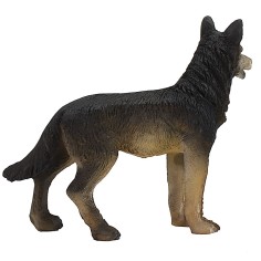 Cane lupo cm 6,5x5,1 h per statue cm 8-10 2