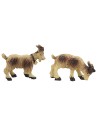 Juego de 4 cabras para estatuas de 8-10 cm de altura.