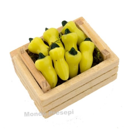 Box 3.5 cm two strips with yellow peppers