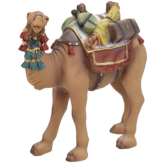 Dromedario con carga de 12x11,5 cm de altura, carga, estatuas.