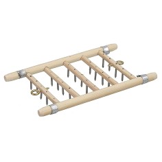 Aratro in legno e metallo cm 6x10x1,4 h legno, aratro, statue