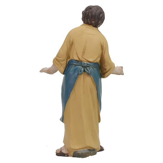 Venditore in resina 11 cm ambulante, venditrice, resina